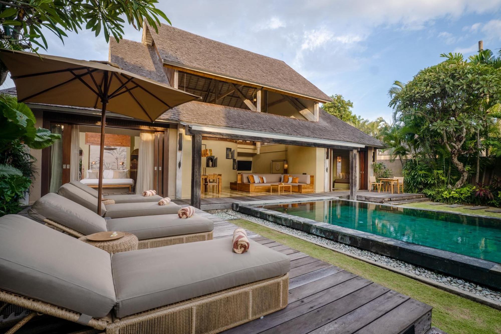 Space Villas Bali Семіньяк Екстер'єр фото